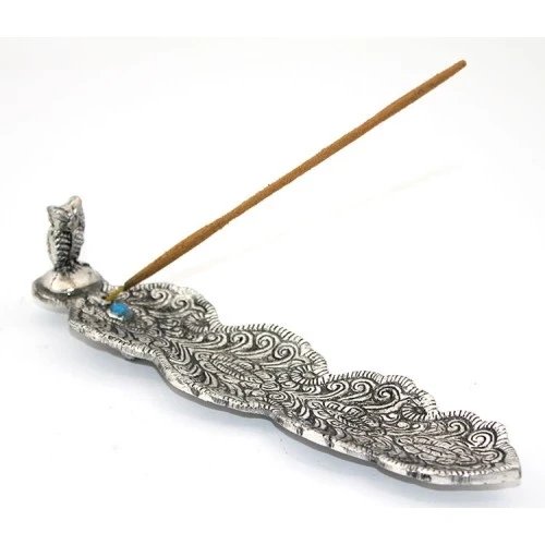 Metal Kayık Baykuş Tasarımı Tütsülük Model 2 ürün görseli 1