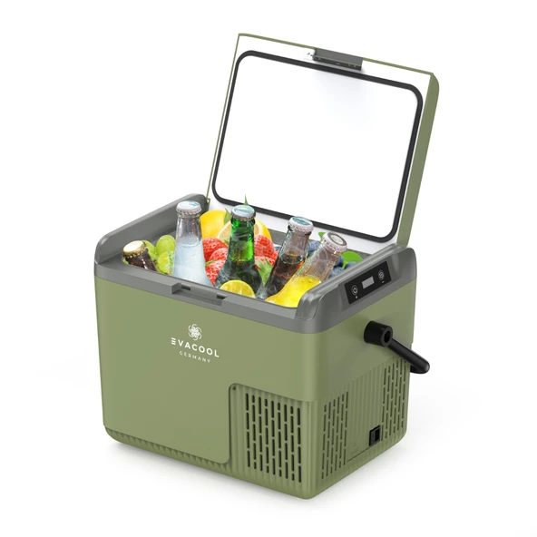 EVACOOL G20 GREEN 12/24 Volt Kompresörlü Mobil Buzdolabı 18 ürün görseli 1