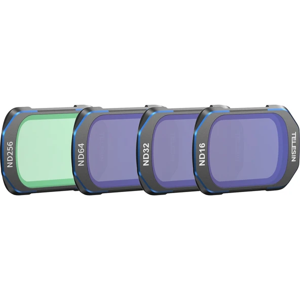 Telesin Osmo Pocket 4/3 Için Nd Filtre Seti (ND16+ND32+ND64+ND256) ürün görseli 1