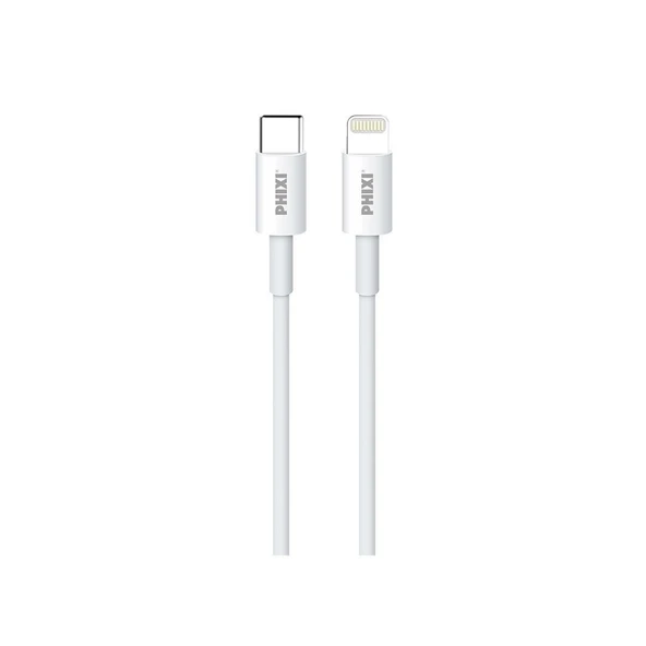 Phixi Basic CB412L Type-C to Lightning USB Şarj Kablosu ürün görseli 1