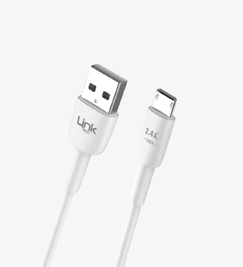 LinkTech K600 Soft & Fast 1m 2.4A Micro USB Şarj Kablosu - Resim 2