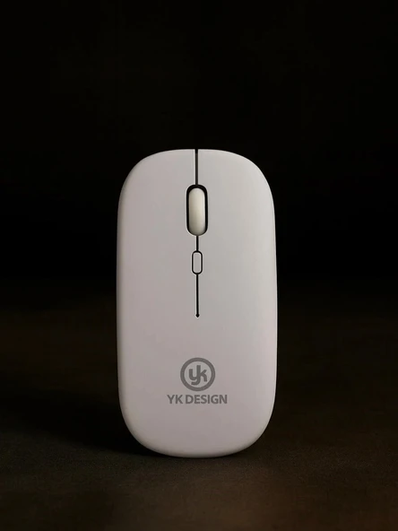 Kablosuz Sessiz Mouse – Ergonomik Wireless Mouse  Ürüne Git Listeye Geri Dön (BEYAZ) ürün görseli 1