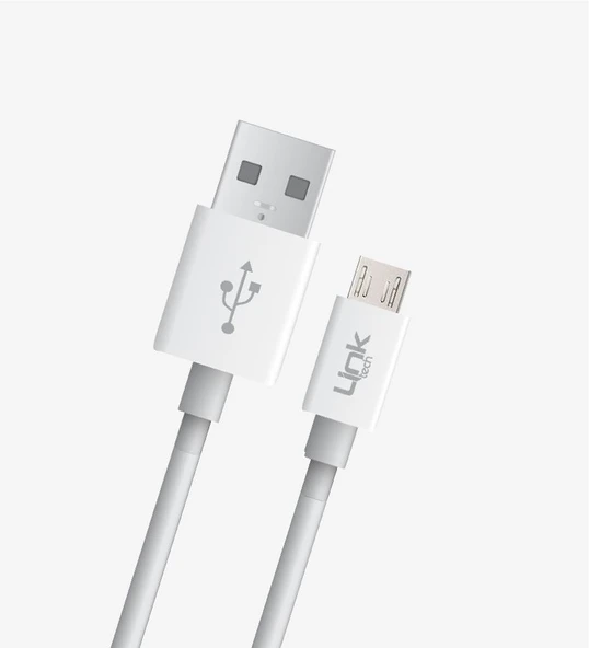 LinkTech K558 Strong 1m 2.4A Micro USB Şarj Kablosu Siyah - Resim 2