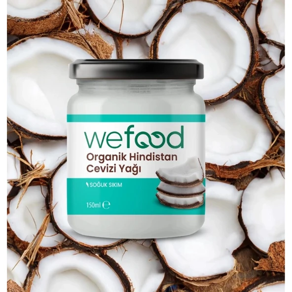 Wefood Organik Hindistan Cevizi Yağı 150 Ml ürün görseli 1