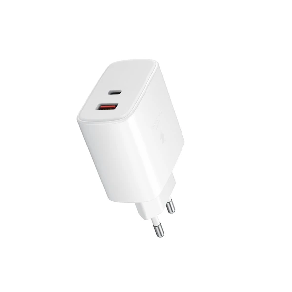 Phixi Ultimate UPD4325 27W PD Çift Çıkışlı Hızlı Şarj Adaptörü ürün görseli 1
