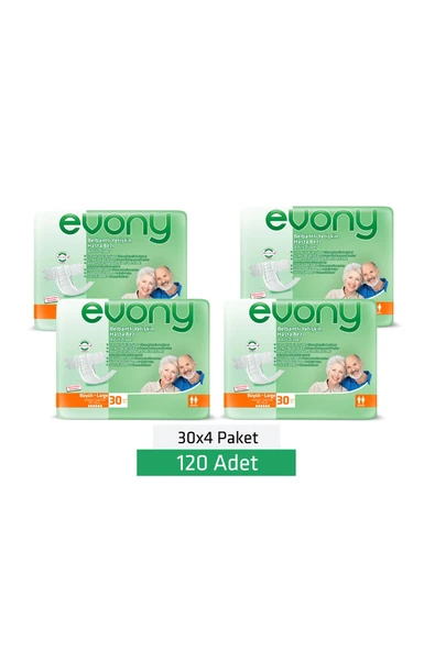 EVONY YETİŞKİN HASTA BEZİ LARGE 120 ADET - Resim 2
