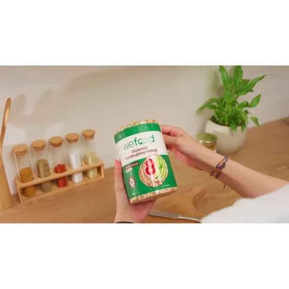 Wefood Karabuğday Patlağı 100 Gr - Resim 6