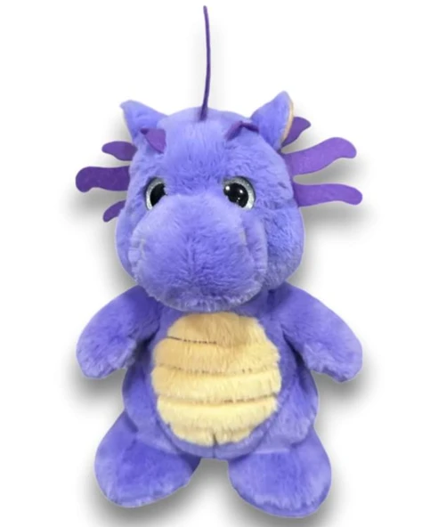 Selay Toys Pelüş Mor Dinazor 25 cm 4437 ürün görseli 1