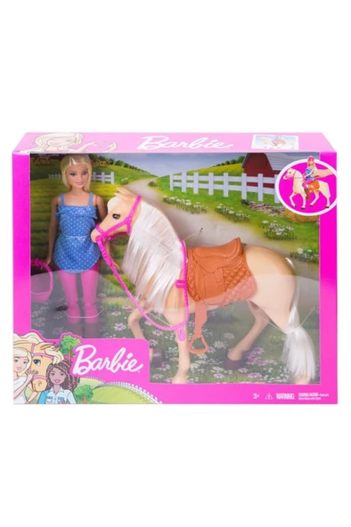 Barbie Ve Güzel Atı Oyun Seti Fxh13 ürün görseli 1