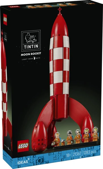 LEGO Ideas 21367 Tintin Moon Rocket ürün görseli 1