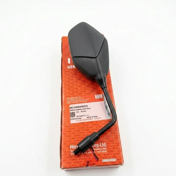 Hero HR200-XPR F03A01 Dikiz Aynası Sağ Füme ürün görseli 1