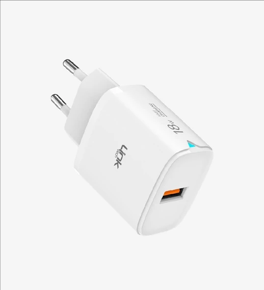 LinkTech C304 Strong 18W Hızlı Şarj Adaptörü Beyaz - Resim 2