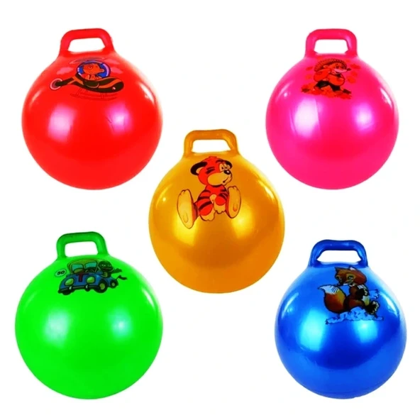 Kulplu Zıplama Ve Pilates Topu ürün görseli 1