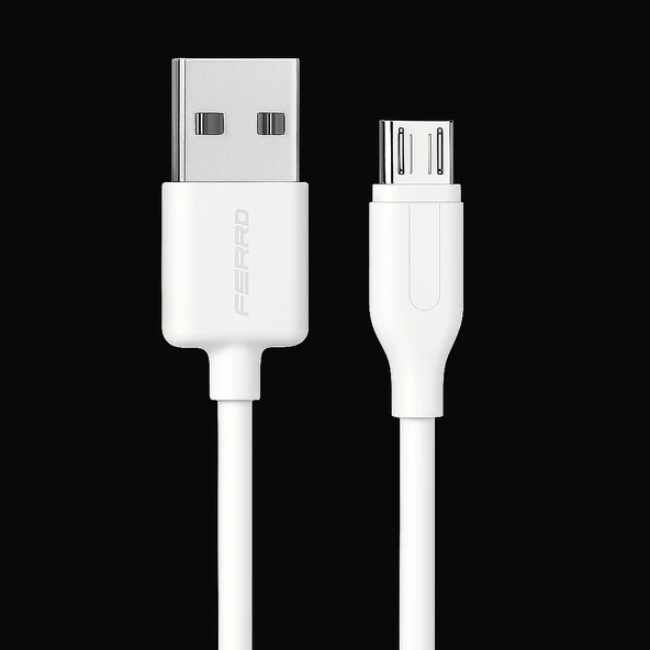 FERRO FC-14 Usb & Micro  Hızlı Şarj ve Data Kablosu 3.0 Amper ürün görseli 1