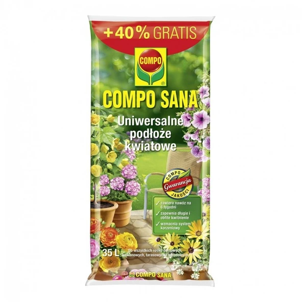 Compo 2673 Çiçekli Bitkiler İçin Toprak 35 L ürün görseli 1