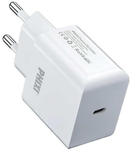 Phixi Force QCH244 Akım Korumalı 3.0A PD Girişli Şarj Adaptörü ürün görseli 1