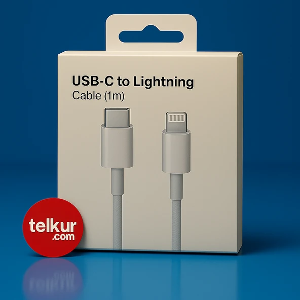 FERRO FC-17 Apple iPhone 14m Pro Max e Kadar Uyumlu Lightning Hızlı Şarj Kablosu USB C Lightning ürün görseli 1