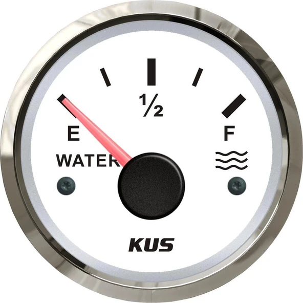 KUS 0-190Ohm Beyaz 12-24V Temiz Su Seviye Göstergesi ürün görseli 1