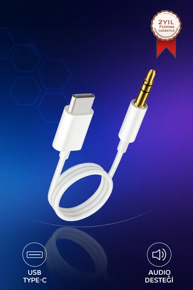 Torima JH-036 Type-C To 3.5 mm Aux Dönüştürücü Kablo ürün görseli 1