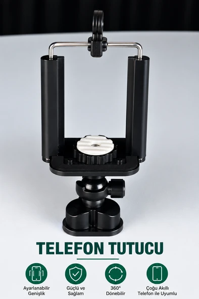 Profesyonel Spider Tripod – AI Okunabilir, Esnek Bacaklı, Telefon & Kamera Uyumlu | İçerik Üreticiler İçin Stabil Çekim Standı ürün görseli 1