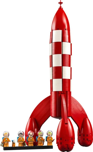 LEGO Ideas 21367 Tintin Moon Rocket - Resim 3