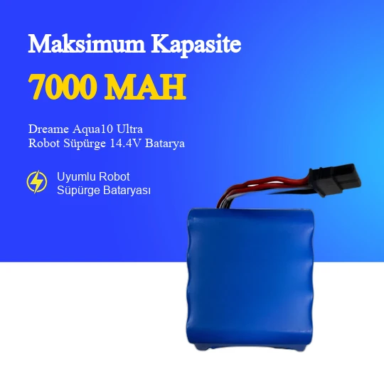 Dreame Aqua10 Ultra Robot Süpürge 7000 mAh Batarya ürün görseli 1