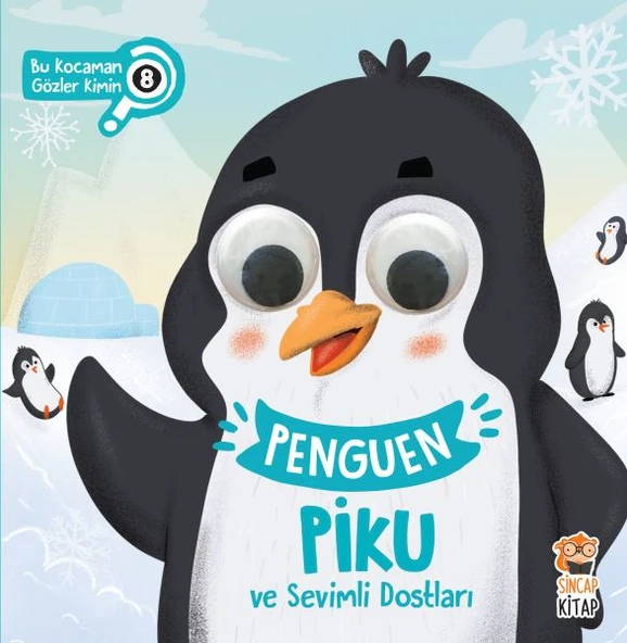Bu Kocaman Gözler Kimin? 8 - Penguen Piku ve Sevimli Dostları ürün görseli 1