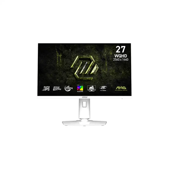 MSI MAG 274QRFW X32 27 2560x1440 WQHD 320Hz 0.5ms Rapid IPS HDMI DP HDR 400 FreeSync Premium Gaming Monitör ürün görseli 1