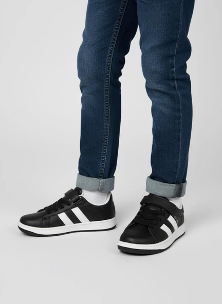Papuç Sepeti Cooper Unisex Çocuk Günlük Rahat Taban Spor Ayakkabı ürün görseli 1