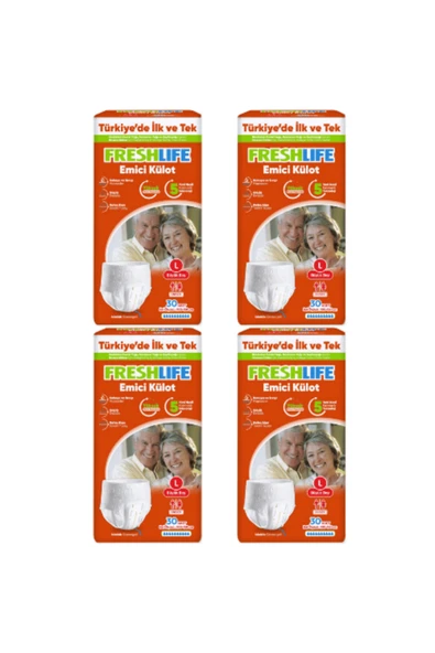 FRESHLİFE EMİCİ KÜLOT L (BÜYÜK BOY) 120 ADET ürün görseli 1