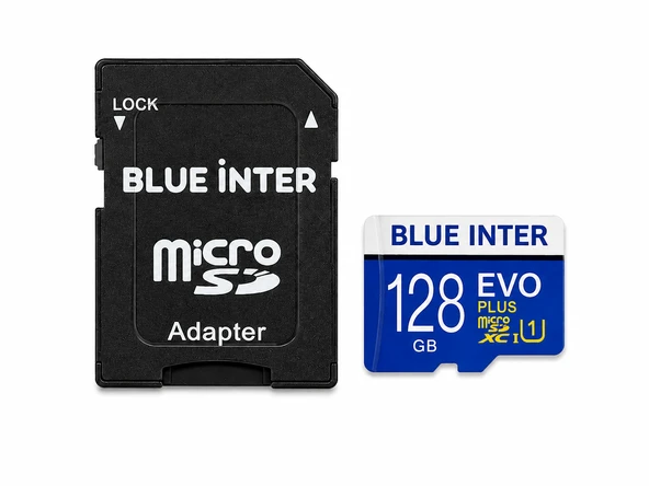 128GB Micro SD Hafıza Kartı + SD Adaptör ürün görseli 1