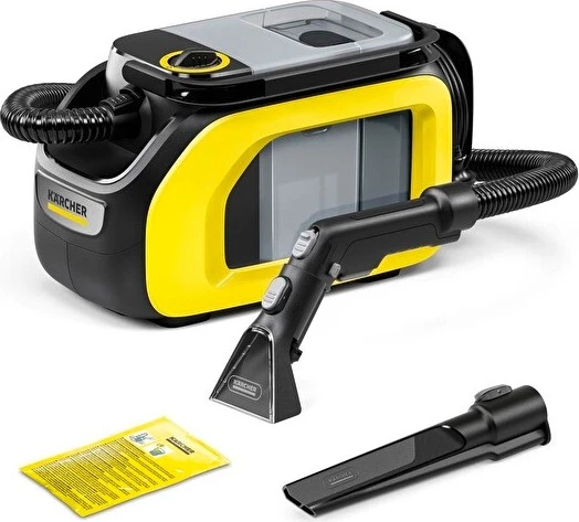 Karcher Se3 Compact Yellow 550 W Koltuk Halı Yıkama Makinesi Yatay Süpürge Yapısı ile Yüksek Performans ürün görseli 1