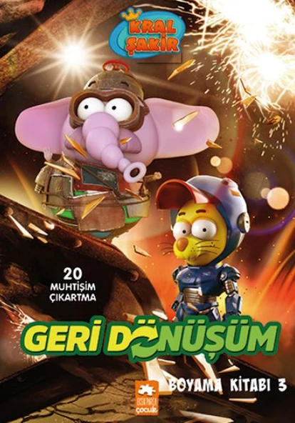 Kral Şakir Geridönüşüm Boyama Kitabı 3 ürün görseli 1