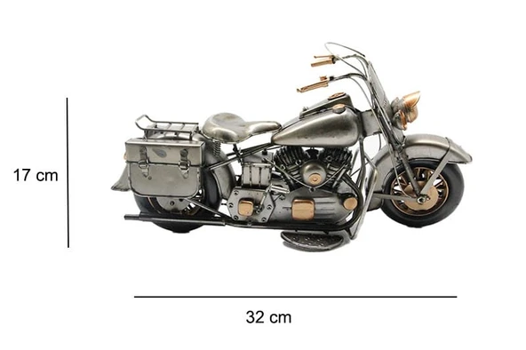 Dekoratif Metal Motorsiklet C1644 Model -M242 ürün görseli 1