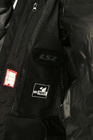 LS2 RIVA MAN JACKET BLACK CEKET - Resim 8