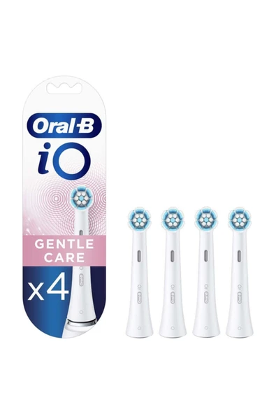 Oral-B iO Gentle Care Beyaz Diş Fırçası Yedek Başlığı 4 Adet ürün görseli 1