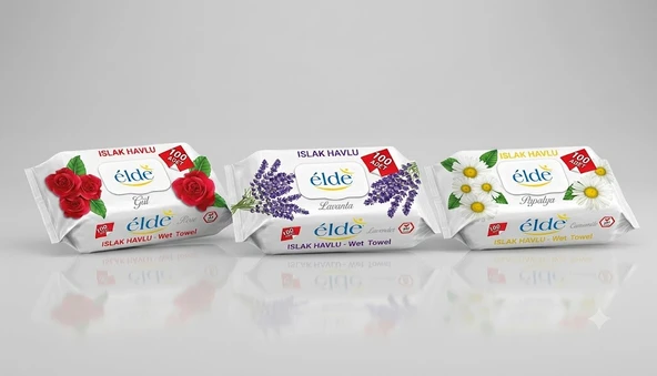 ŞeyliŞeyler - Elde Islak Havlu 100 Adet 1 Paket ürün görseli 1