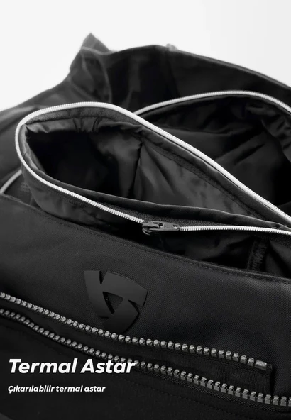 REVIT JACKET VERTICAL GTX BLACK CEKET - Resim 5