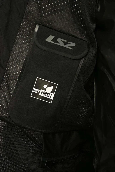 LS2 RIVA MAN JACKET BLACK CEKET - Resim 7