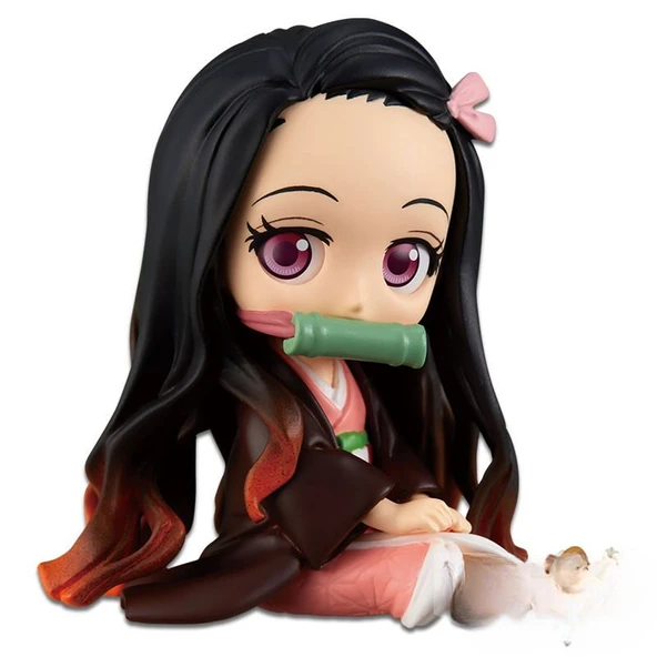 Demon Slayer Kimetsu No Yaiba Q Posket Petit Vol.1: Nezuko Kamado Mini Figür ürün görseli 1