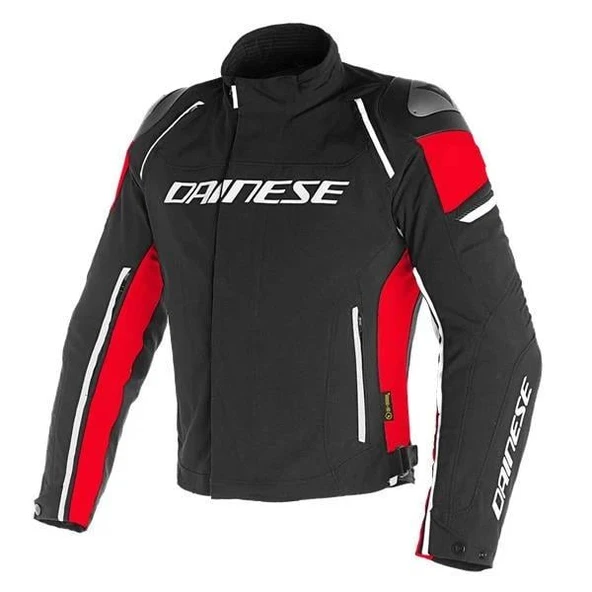 DAINESE RACING 3 D-DRY JACKET BLACK RED ürün görseli 1