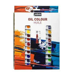 PEBEO POP ART YAĞLI BOYA SET 23 TÜP 10ml+1 TÜP 15ml ürün görseli 1