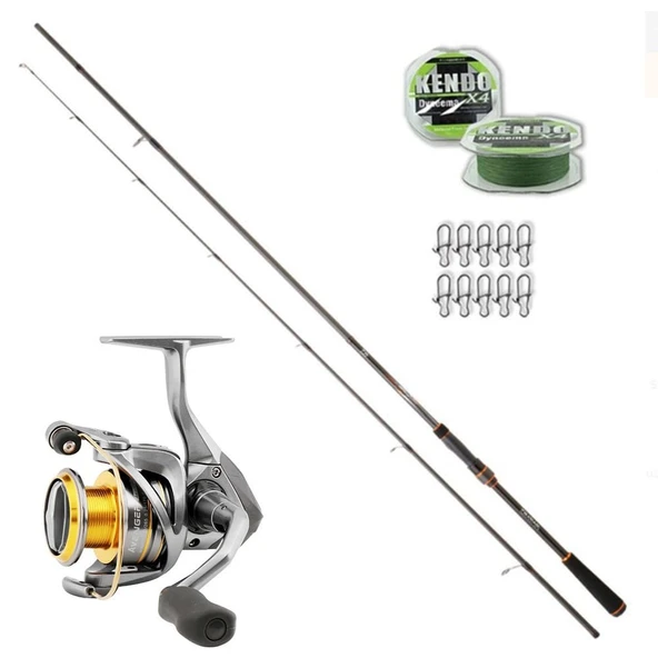 Okuma Avenger 3000 - Daiwa Crossfire 270cm 10-35gr Spin Olta Seti ürün görseli 1