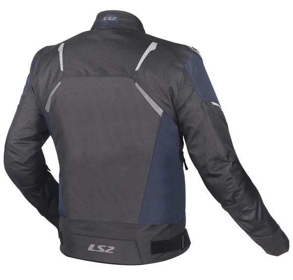 LS2 ZOOM MONT SİYAH-MAVİ - Resim 2