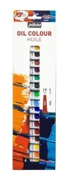 PEBEO POP ART YAĞLI BOYA SET 17 TÜP 10ml+1 TÜP 15ml ürün görseli 1