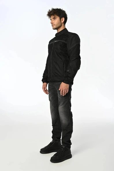 LS2 RIVA MAN JACKET BLACK CEKET - Resim 5