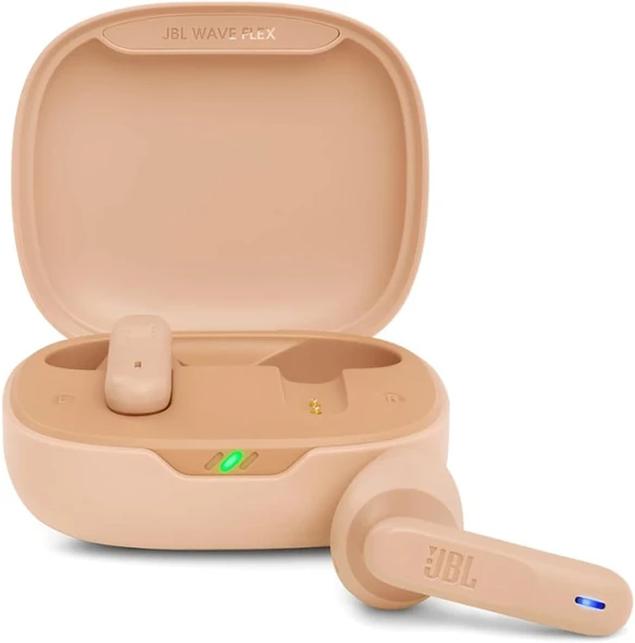 JBL Wave Flex Kablosuz Kulak İçi Bej Kulaklık ürün görseli 1