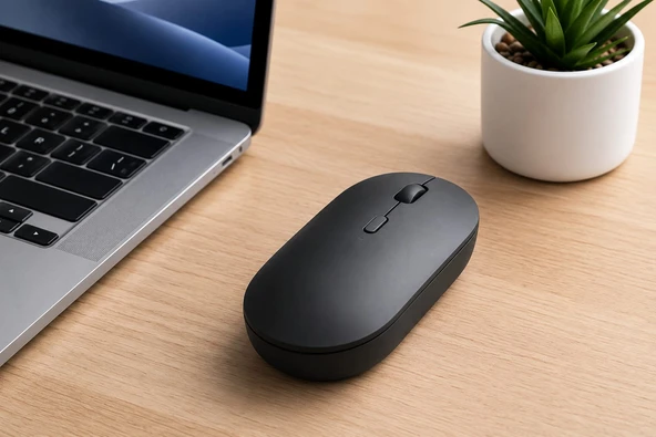 Xiaomi  Bluetooth Mouse 3.Nesil  2.4GHz Kablosuz Sessiz Mouse - Resim 4