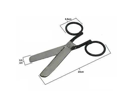 Özel El Yapımı Dövme Lokum Makası 23 Cm ürün görseli 1