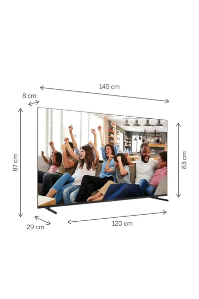 THOMSON 65UG4S14 65" 165 EKRAN 4K UHD GOOGLE SMART LED TV (TEŞHİR) ürün görseli 1